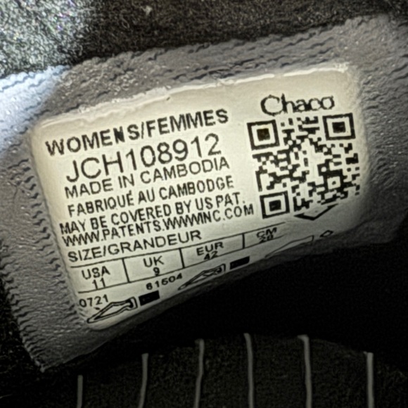 Chaco Rebel Chelsea Felt Fleece Lined Rubber Sole Boot- Brown, Women’s Size 11 - Picture 10 of 10